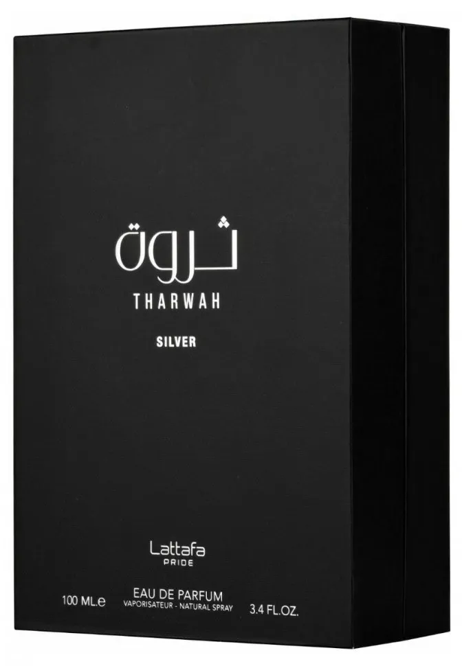 Lattafa Tharwah Silver edp for man 100 ml