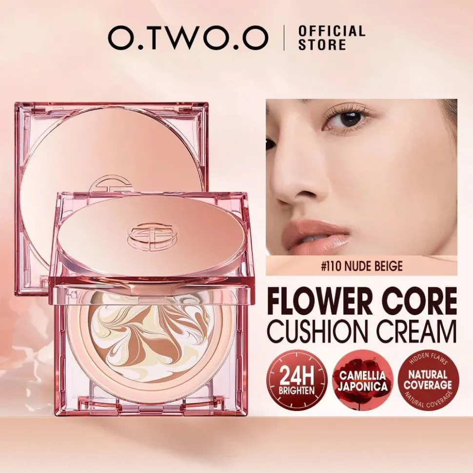 Пудра O.TWO.O Soft Cleansing Mist Muscle Air Cushion Powder Warm Nude Beige №120 арт: SC054