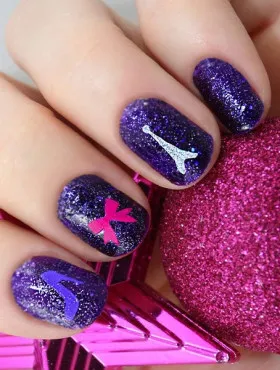 Трафареты для дизайна ногтей Esmalte T 29