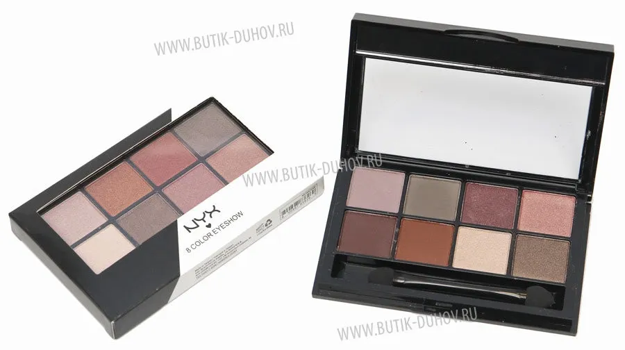 Тени для век NYX 8 Color Eyeshadow