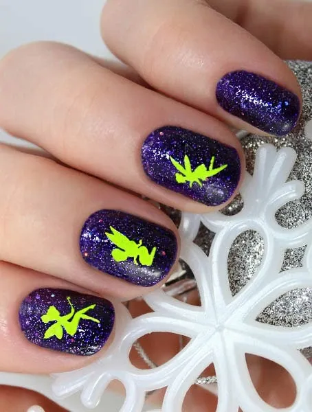 Трафареты для дизайна ногтей Esmalte T 37