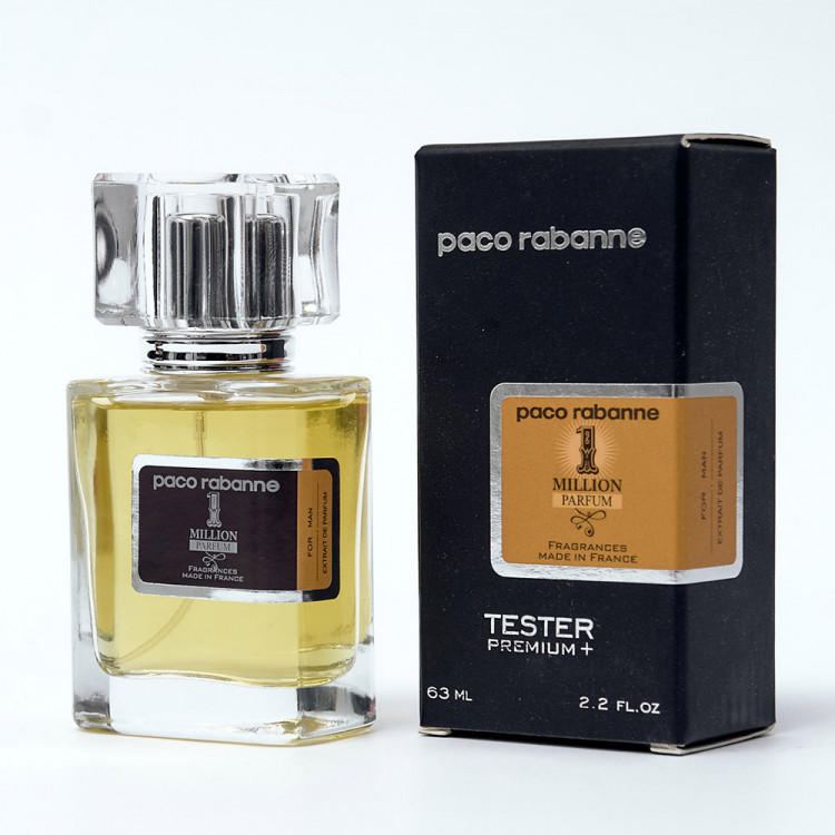 Тестер премиум+ Paco Rabanne 1 Million Parfum  for men  63 ml