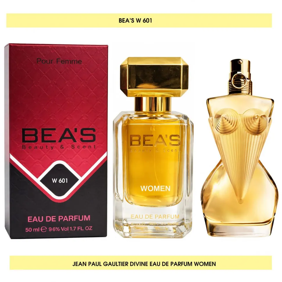 Парфюм BEA'S 50 ml W 601  Jean Paul Gaultier Divine Eau De Parfum women