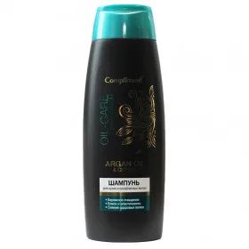Compliment ARGAN OIL &amp; CERAMIDES Шампунь  для сухих и ослабленных волос, 400 ml