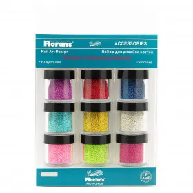 Florans Набор для дизайна ногтей 9 шт.