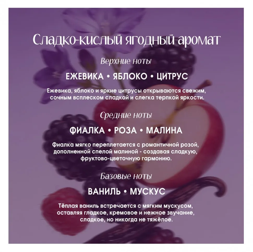 O.TWO.O PF04-05 Парфюм HONEYGLOW -  Berry Prelude 15 ml