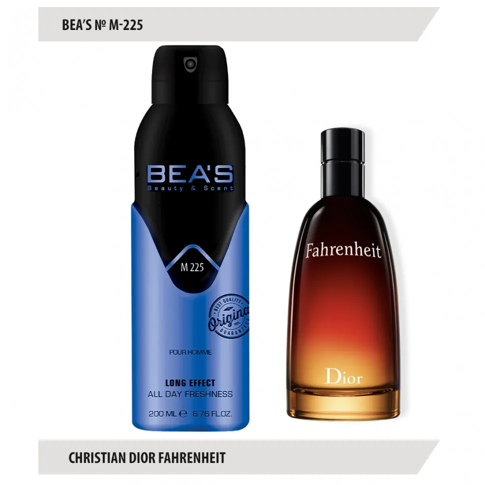 Дезодорант Beas Christian Dior Fahrenheit 200 ml арт. M 225