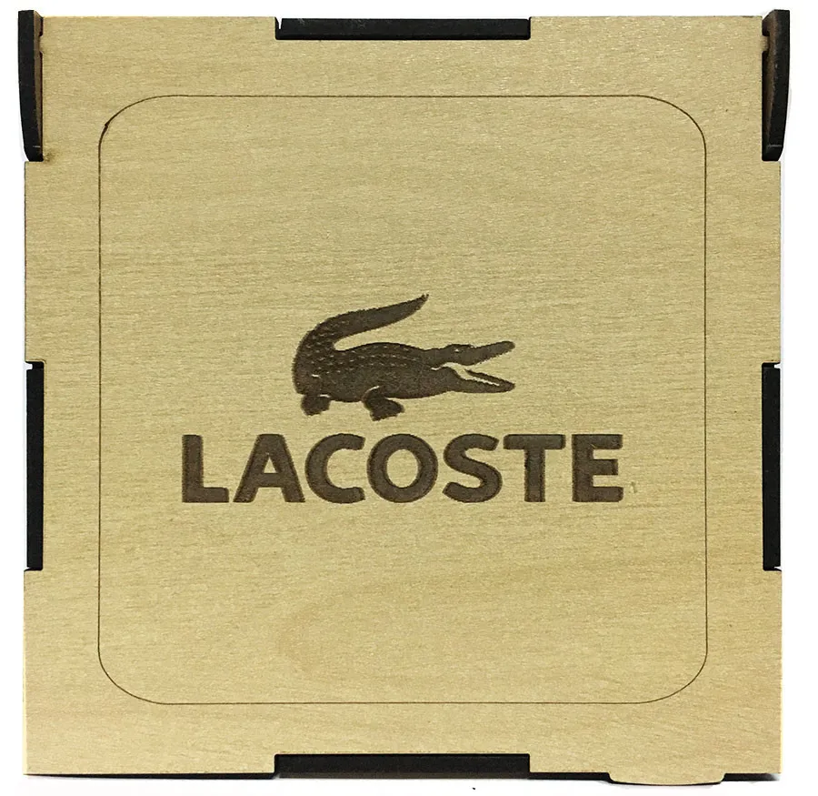 Мужской ремень Lacoste (в подарочной коробке)