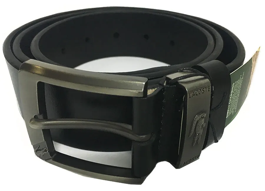 Мужской ремень Lacoste (в подарочной коробке)