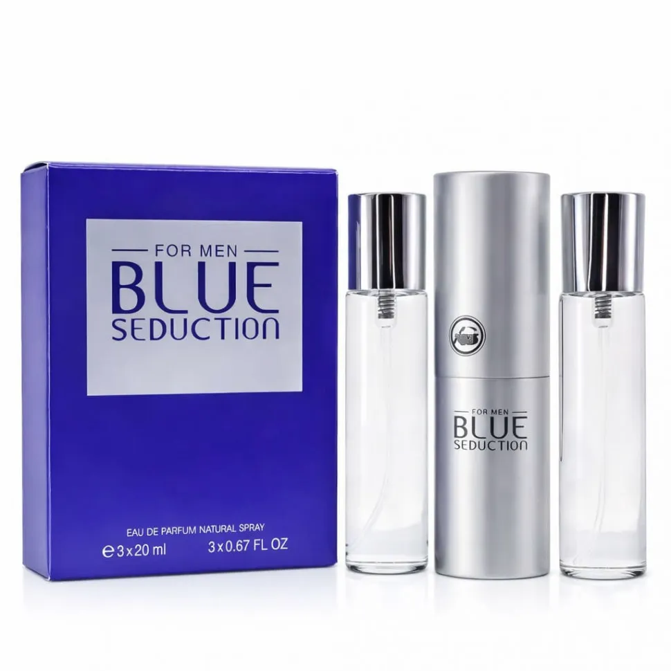 Antonio Banderas Blue Seduction for men 3x20 ml