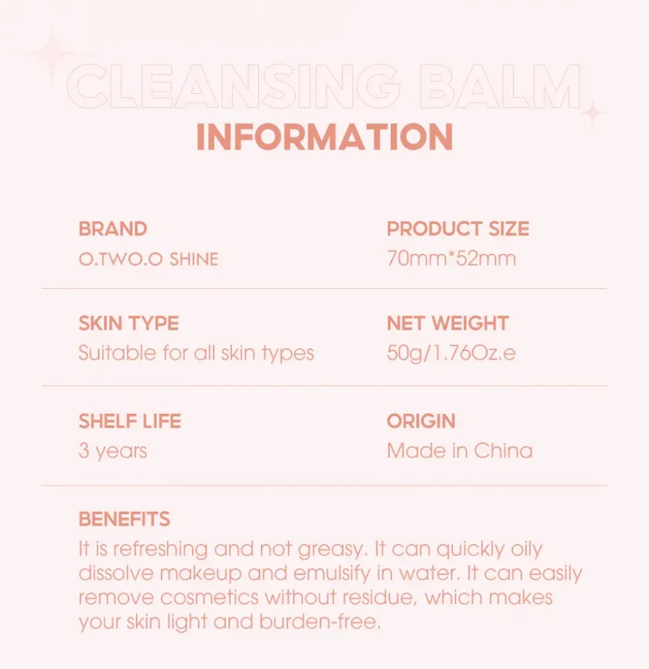 O.TWO.O Cредство для снятия макияжа арт. SE011