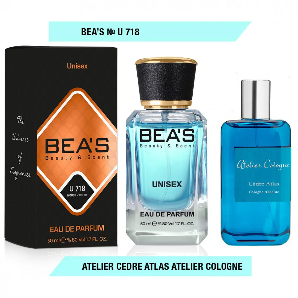 Парфюм Beas Atelier Cedre Atlas Atelier Cologne 50 ml unisex арт. U 718