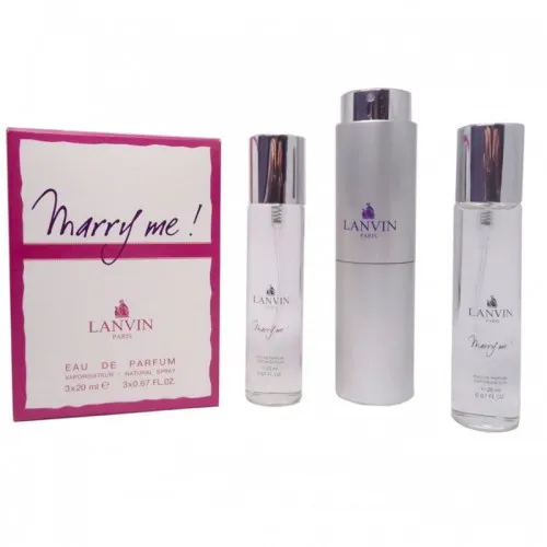 Туалетная вода 3*20 ml Lanvin Marry Me!