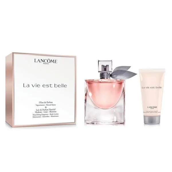 Набор Lancome La Vie est Belle ( Туалетная вода 100 ml + лосьон для тела 75 ml)