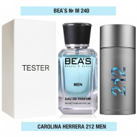 Тестер Beas Carolina Herrera "212" for men 50 ml арт. M 240 (без коробки)