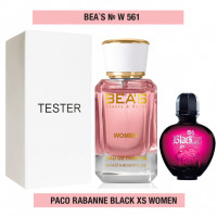 Тестер Beas Paco Rabanne "Black XS Pour Femme" 50 ml арт. W 561 (без коробки)