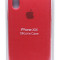 Силиконовый чехол для Айфон XS - (Красный)