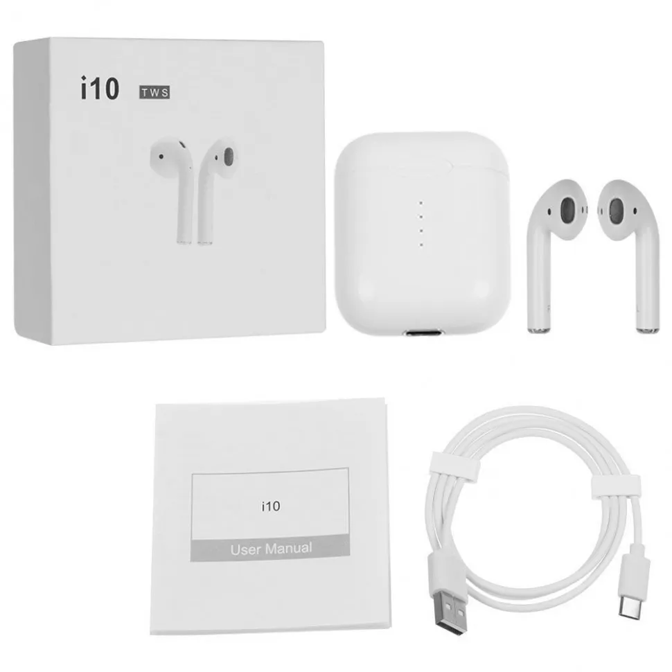 Беспроводные наушники TWS i10