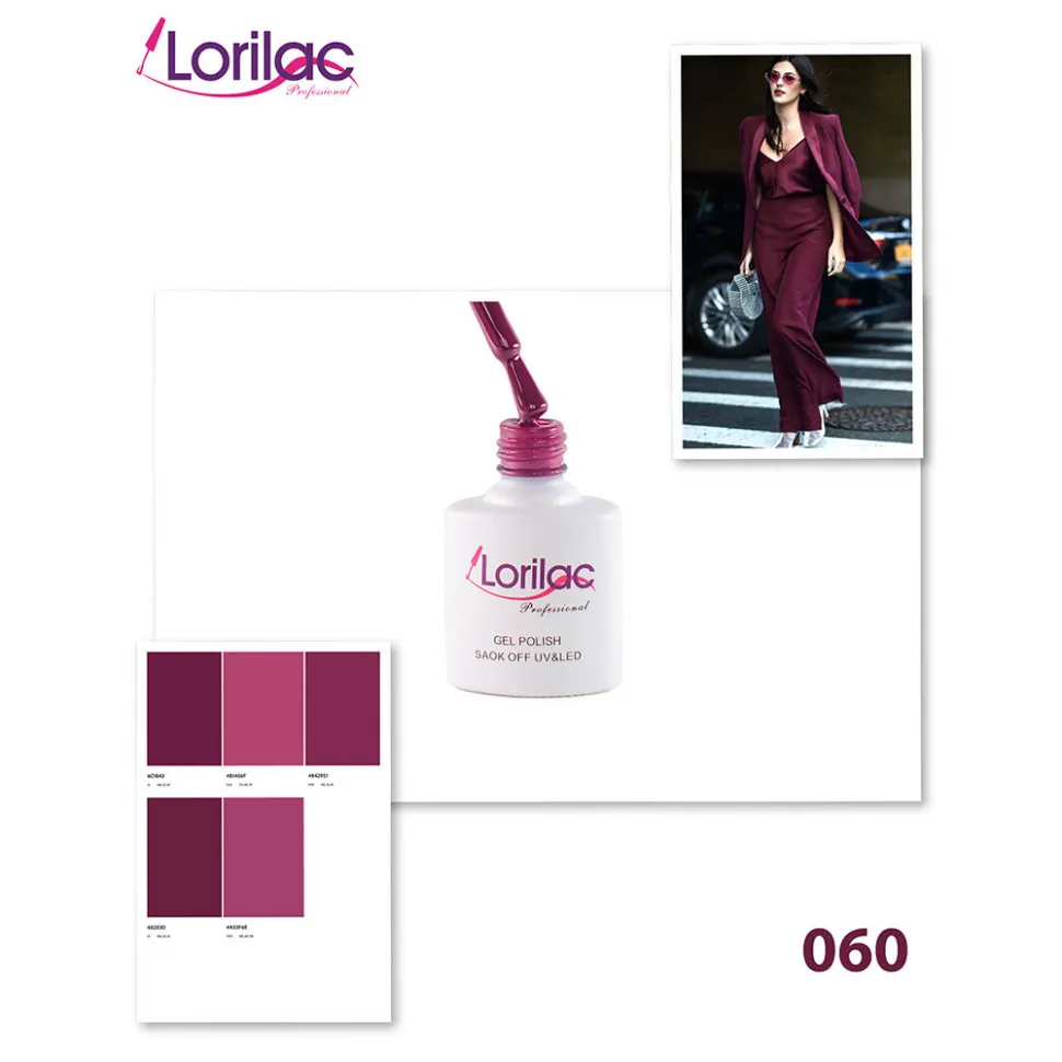 Гель-лак Lorilac -060 10 ml
