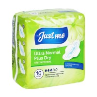  Прокладки женские гигиенические Just me Ultra Normal Plus Dry 10 шт.