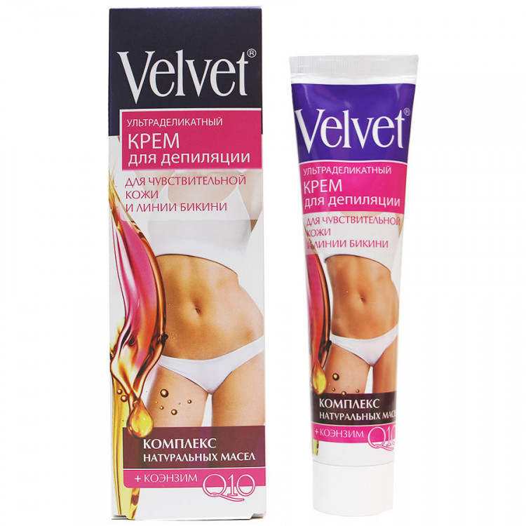 Крем для депиляции Velvet Ультраделикатный для чувствительной кожи, 125 ml