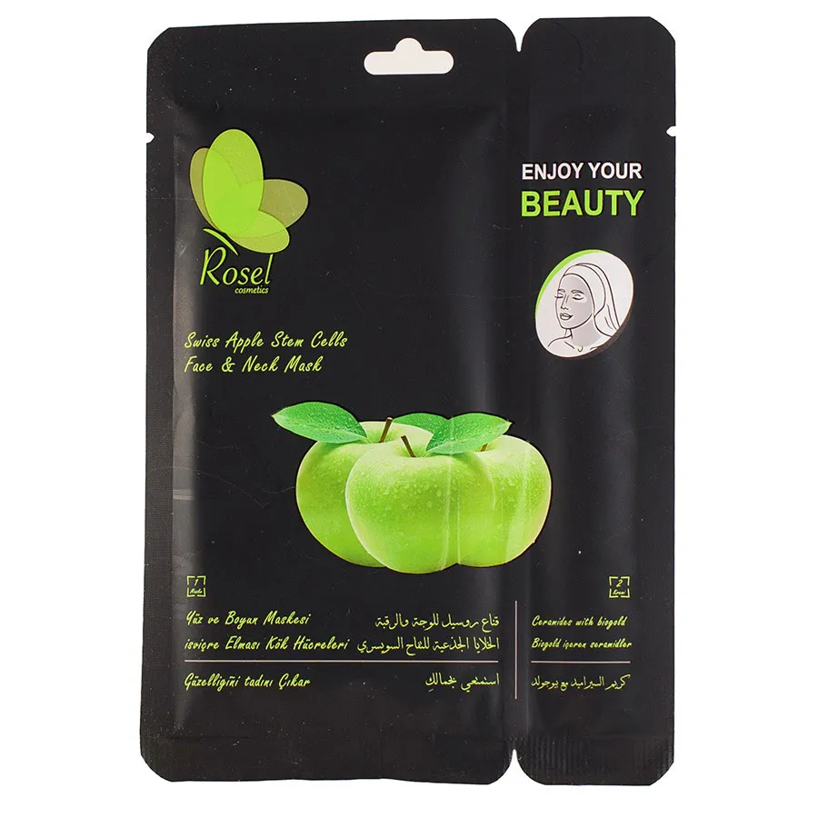Маски для лица Rosel Cosmetics Swiss Apple Stem Cells Face