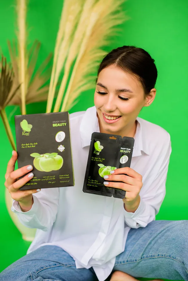 Маски для лица Rosel Cosmetics Swiss Apple Stem Cells Face