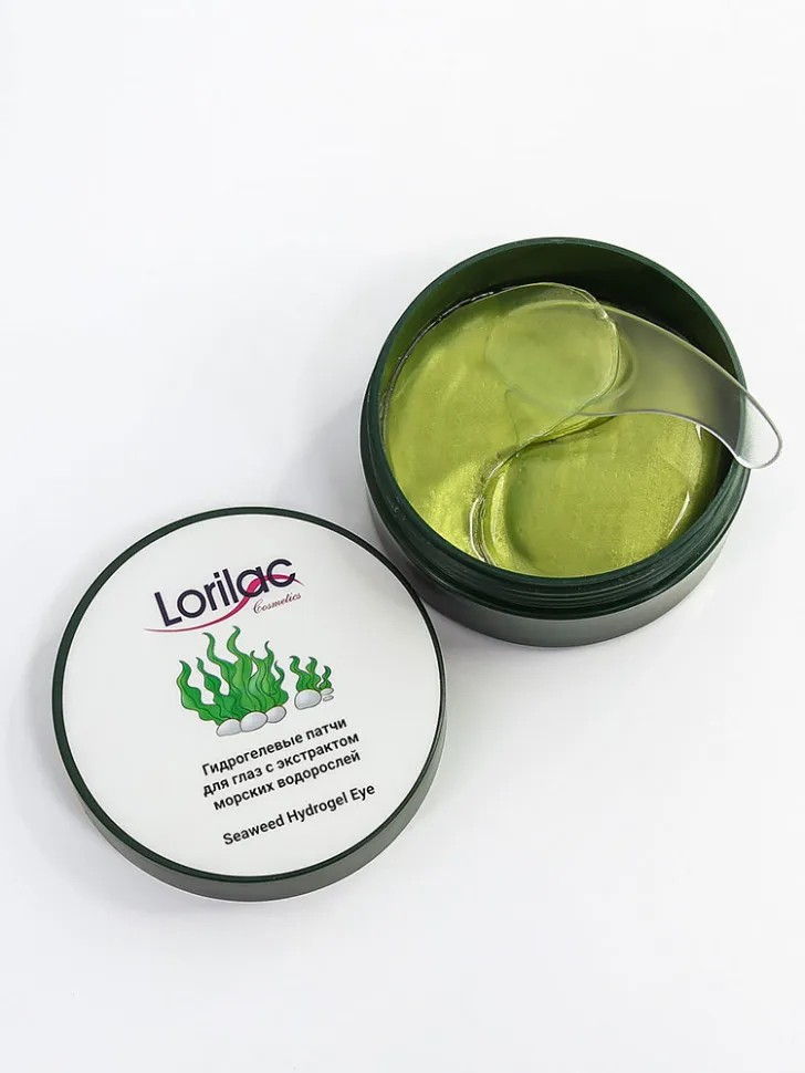Lorilac гидрогелевые патчи с экстрактом морских водорослей 60 шт.