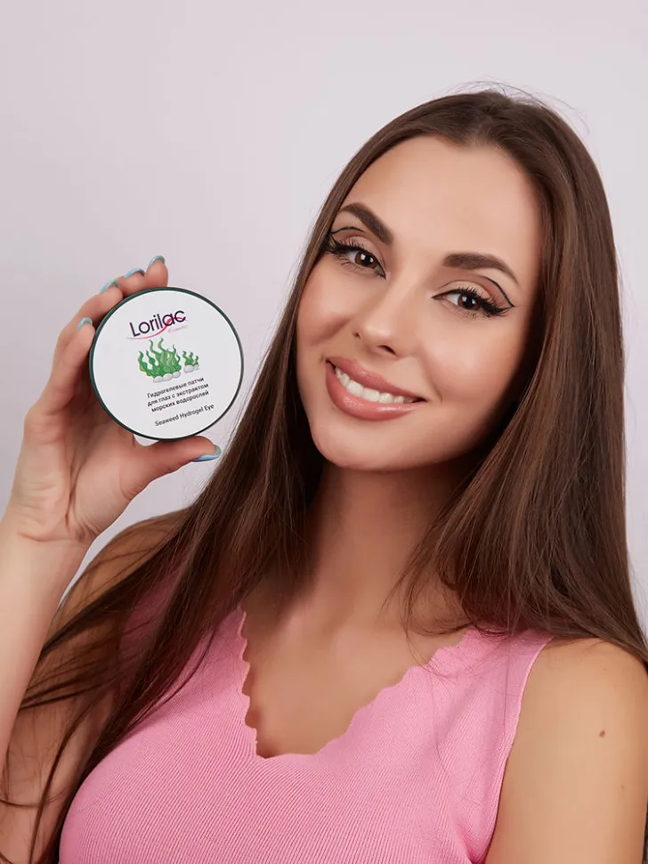 Lorilac гидрогелевые патчи с экстрактом морских водорослей 60 шт.