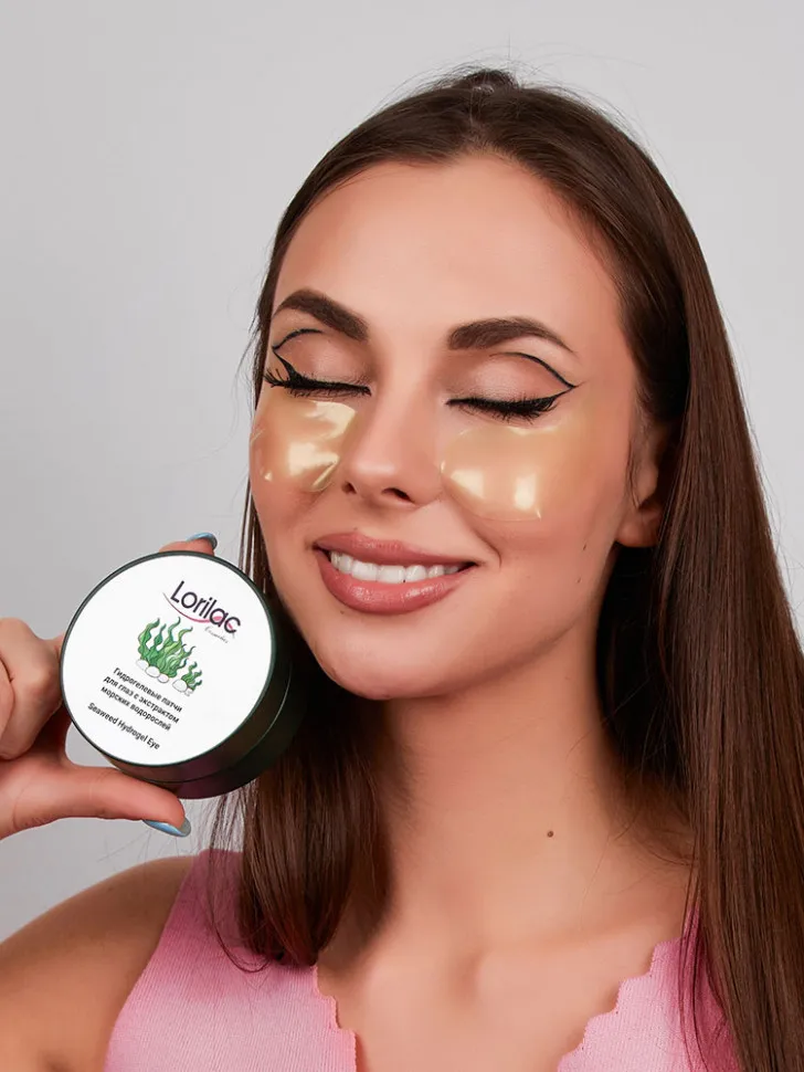 Lorilac гидрогелевые патчи с экстрактом морских водорослей 60 шт.