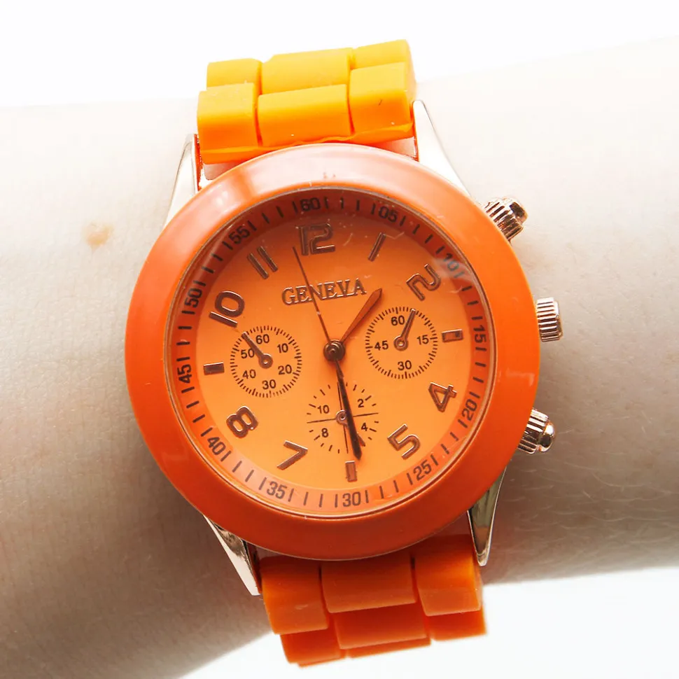Наручные часы GENEVA (оранж.)