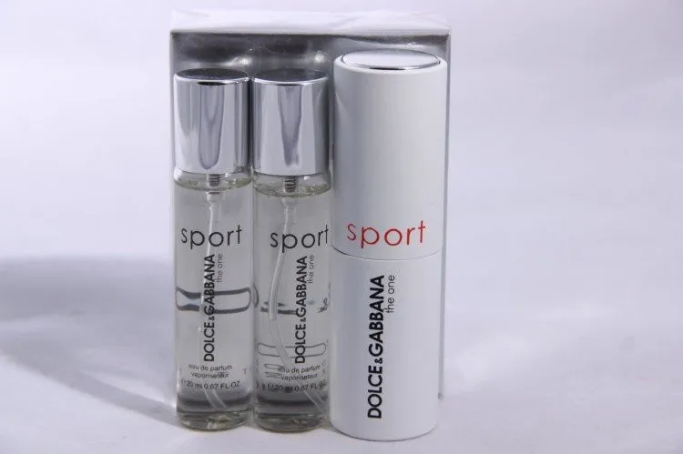 Туалетная вода 3*20 ml Дольче Габбана The one sport for men