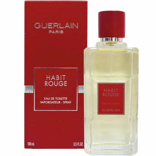 Guerlain Habit Rouge edt for men 100 ml  ОАЭ