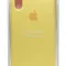 Силиконовый чехол для Айфон XR - (Золотой)