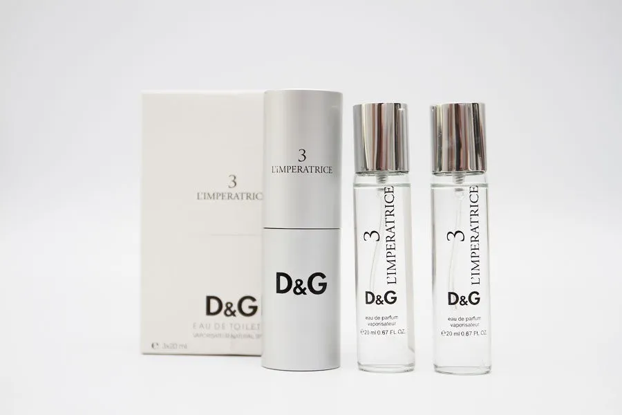 Туалетная вода 3*20 ml Дольче Габбана №3 L'imperatrice