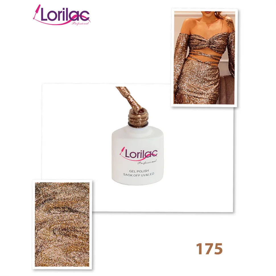 Гель-лак Lorilac -175 10 ml