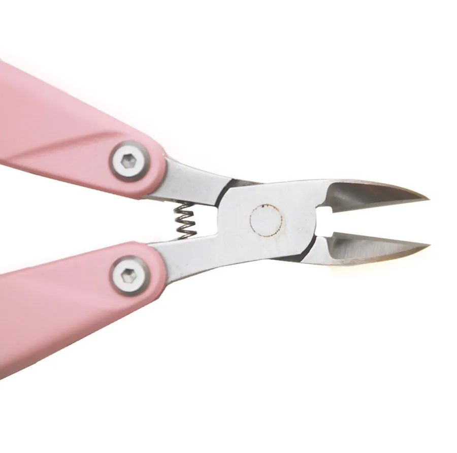 Кусачки педикюрные (розовые) в коробке
