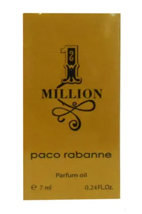Масляные духи с феромонами Paco Rabanne One Million 7 ml