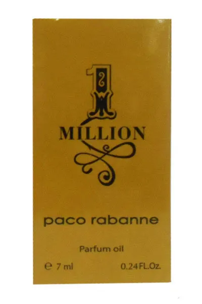 Масляные духи с феромонами Paco Rabanne One Million 7 ml