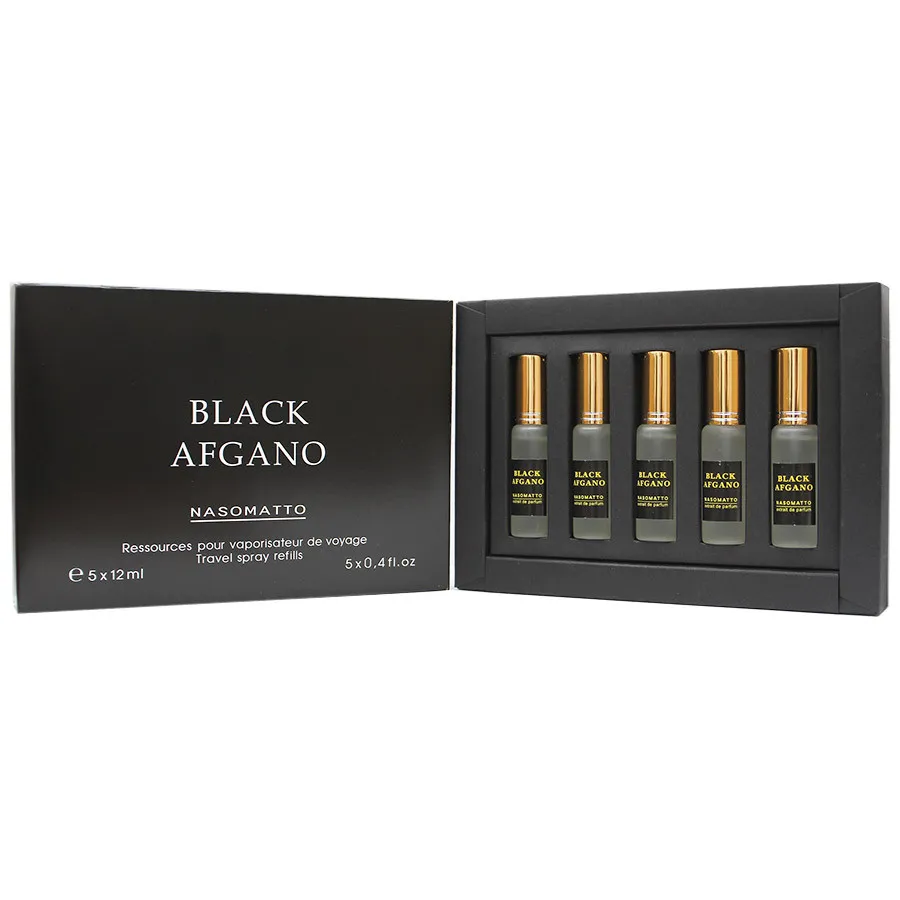 Парфюмерный набор Nasomatto Black Afgano  edp unisex  5 x 12 ml