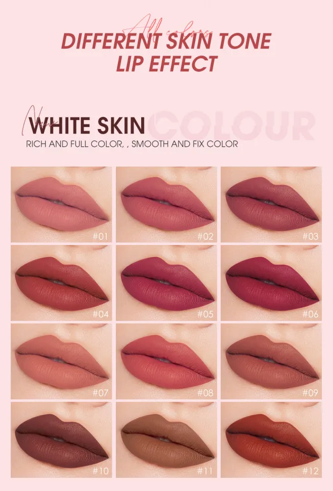 Матовый тинт для губ O.TWO.O арт. 1017 №01 5 g.