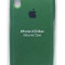 Силиконовый чехол для Айфон XS Max - (Зеленый)