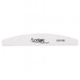 Пилка для ногтей Lorilac - 100/180 (лодочка)