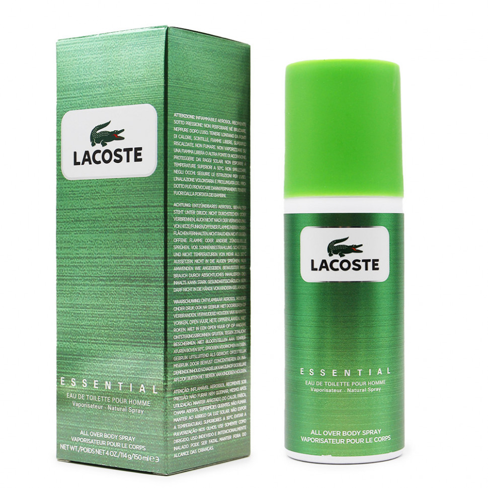 politik kutter lava Парфюмированный Дезодорант Lacoste Essential for man 150 ml купить по  оптовой цене 225 руб.