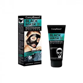 Compliment BLACK MASK Peel Off Маска-пленка для лица Hyaluron 80 ml