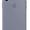 Силиконовый чехол для Айфон XR - Тёмная лаванда (Lavender Gray)