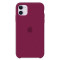 Силиконовый чехол для Айфон 12  Pro Max (Бордовый)
