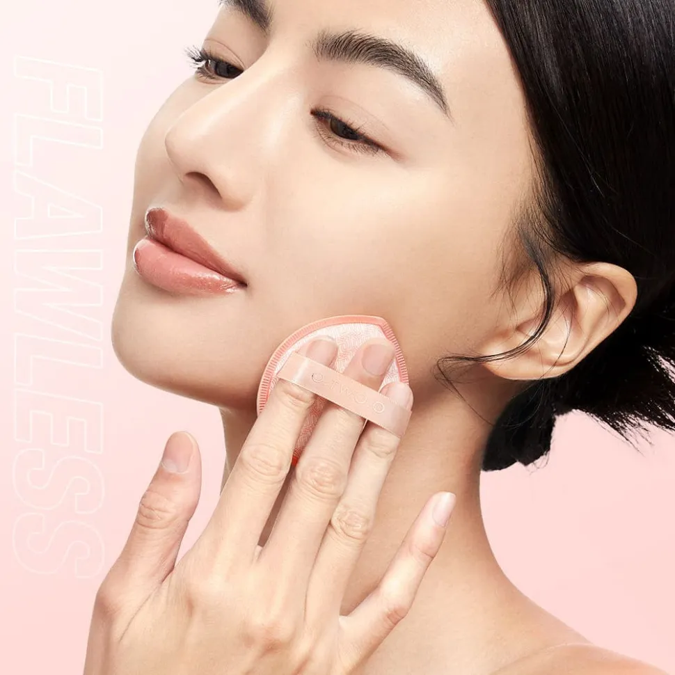 SN018 O.TWO.O Спонж для макияжа с трёхслойной структурой