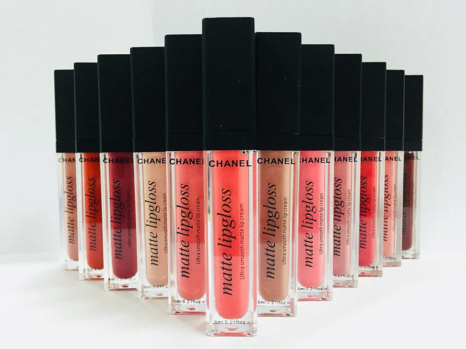 Блеск для губ Chanel matte lipgloss (12 оттенков)