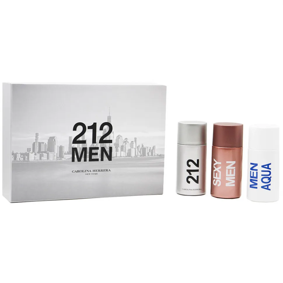 Подарочный набор Carolina Herrera 212 for men 3x30 ml